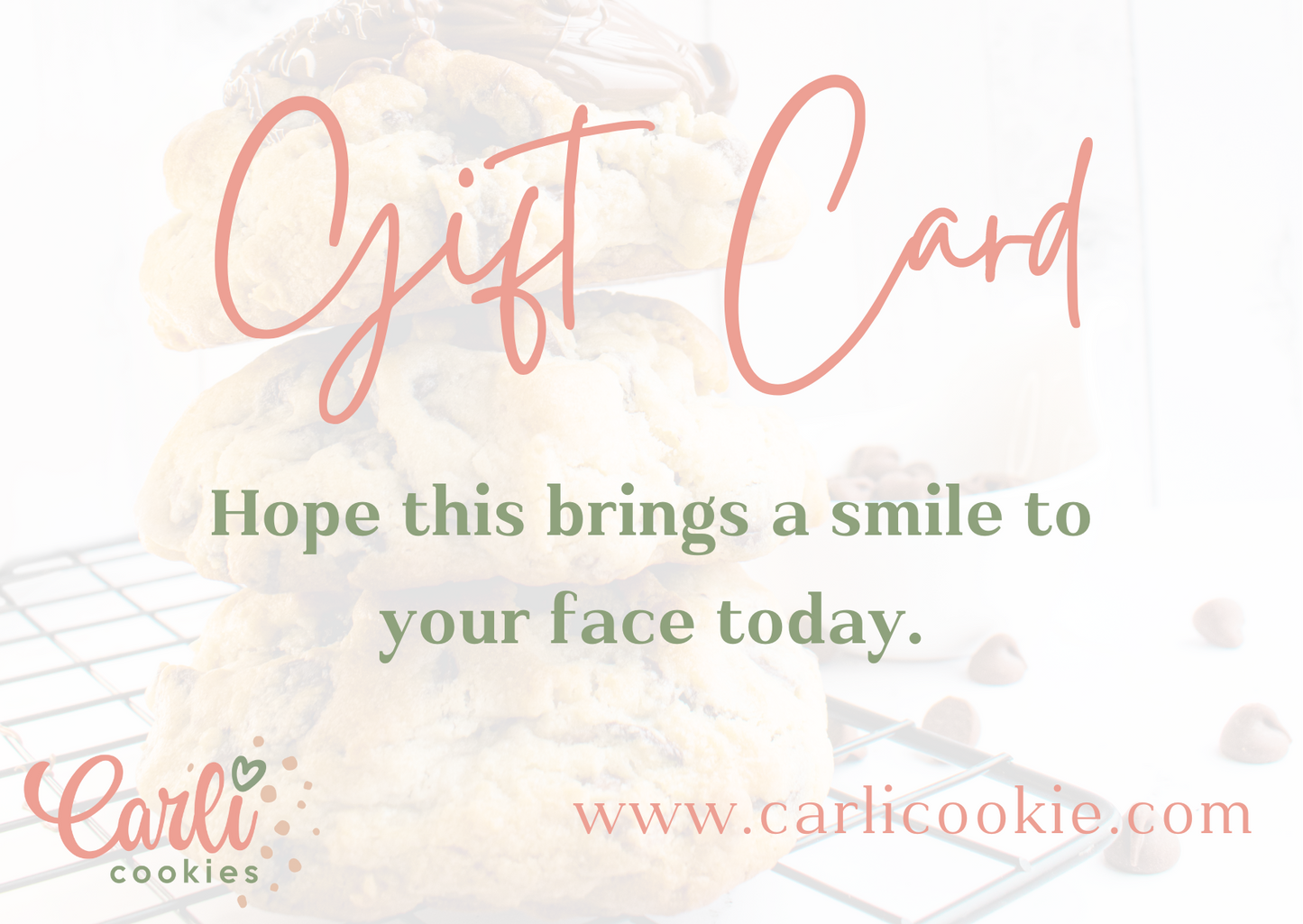Carli Cookies Gift Card